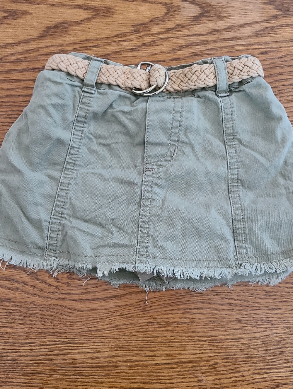 Vintage - Old Navy 12- 18 Mo. Skort with Braided Belt